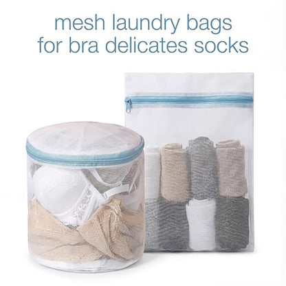 Mesh Laundry Bags for Delicates, 6 Pack Lingerie Bra Wash Bags, 4 Sizes