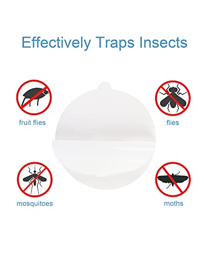 Flea Trap Refill Discs Sticky Pads 30 Pcs, 7.1 Inch Round Replacement Glue Boards for Victor The Ultimate and Other Flea Traps for Inside Your Home - style: 30 Pack