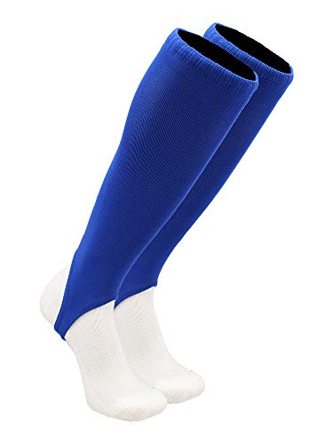 TCK 4 Inch Solid Baseball Softball Stirrups - Adult & Youth - color: Royal, size: Medium