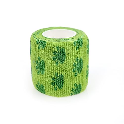 Self Adhesive Bandage Wrap Animal Cohesive Bandage Self Adherent Wrap First Aid Tape for Dogs Cats Horses Birds & Wrist Healing Ankle Sprain (2 Inch G Set 6 Rolls) - color: 2 Inch G Set 6 Rolls
