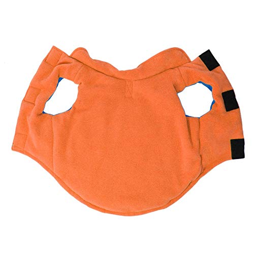Gooby Sports Vest Dog Jacket, Blue, Medium - color: Blue, size: Medium chest (~16.5")