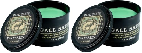 Bickmore Gall Salve Wound Cream for Horses 14oz - Quick Equine Relief of Sores, Abrasions, Cuts and Galls (Pack of 2) - size: 14 oz (Pack of 2)