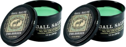 Bickmore Gall Salve Wound Cream for Horses 14oz - Quick Equine Relief of Sores, Abrasions, Cuts and Galls (Pack of 2) - size: 14 oz (Pack of 2)