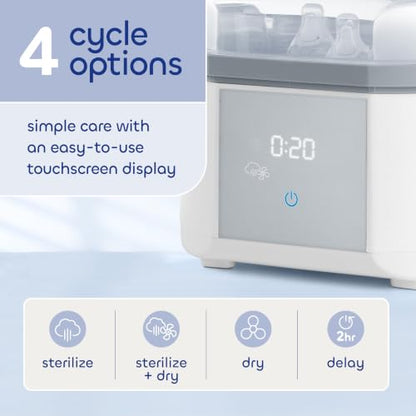 Chicco Advanced Sterilizer & Dryer for Baby Bottles & Accessories - size: Countertop Sterilizer, style: Advanced Sterilizer and Dryer