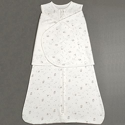 Swaddle Sack for Baby Sheep Pattern 3-Ways Adjustable Swaddling Sleeping Bag Cotton Wearable Blanket for Newborn Boys and Girls, 4 Season, 3-9 Months (Sheep) - color: Sheep