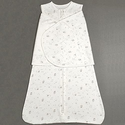 Swaddle Sack for Baby Sheep Pattern 3-Ways Adjustable Swaddling Sleeping Bag Cotton Wearable Blanket for Newborn Boys and Girls, 4 Season, 3-9 Months (Sheep) - color: Sheep