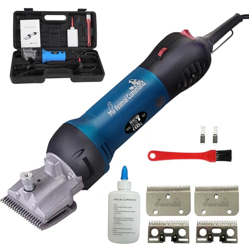 My Animal Command Professional Horse Clippers Kit Heavy Duty 110V 400W