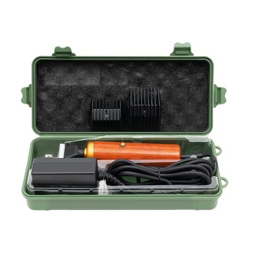 Professional Pet Hair Clipper for Dogs Cats Sheep, 55W High Power,Low Noise
