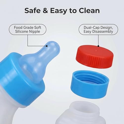 5 Pack 800ml Lamb Feeding Bottles
