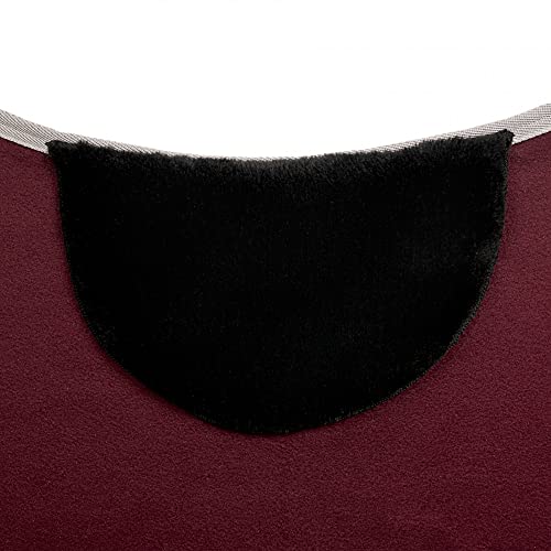LeMieux Arika Jersey-Tek Fleece - Cooling- Blanket - Burgundy - 84" - color: Burgundy, size: 84"