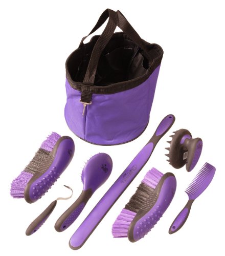 Tough 1 Great Grip Grooming Package (8-Piece) - color: Purple