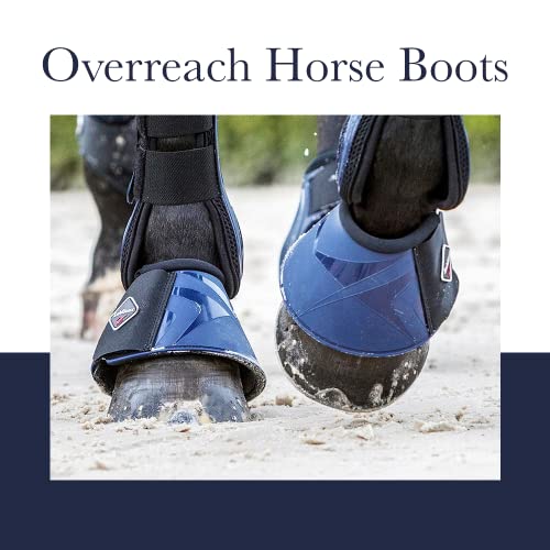 LeMieux Rubber Bell Overreach Horse Boots - Protective Gear and Training Equipment - Equine Boots, Wraps & Accessories - color: Black