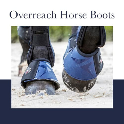 LeMieux Rubber Bell Overreach Horse Boots - Protective Gear and Training Equipment - Equine Boots, Wraps & Accessories - color: Black
