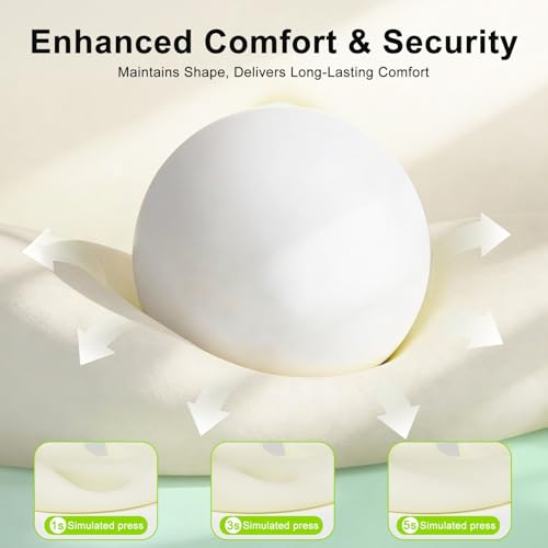 Seat Cushion, Seat Cushions for Office Chair, Ergonomic Coccyx Cushion, Breathable Non-Slip Memory Foam Pad for Long Sitting, Gaming Chair & Car Seat - color: Dark Gray