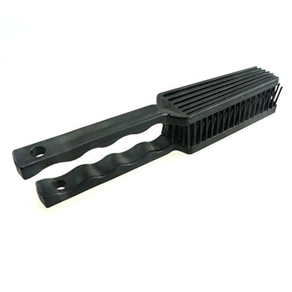 2pcs Horse Pet Detangler Plastic Comb for Long Tail Mane Forky Comb (Black) - color: Black