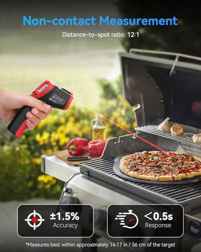 Wintact Infrared Thermometer, Digital Surface Temperature Gun -58℉ to 1094℉