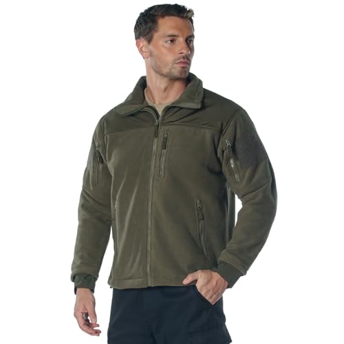 Rothco Spec Ops Tactical Fleece Jacket - color: Olive Drab, size: Medium