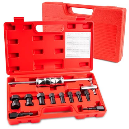 12pcs Blind Hole Collet Bearing Puller Set Slide Hammer 8-32mm