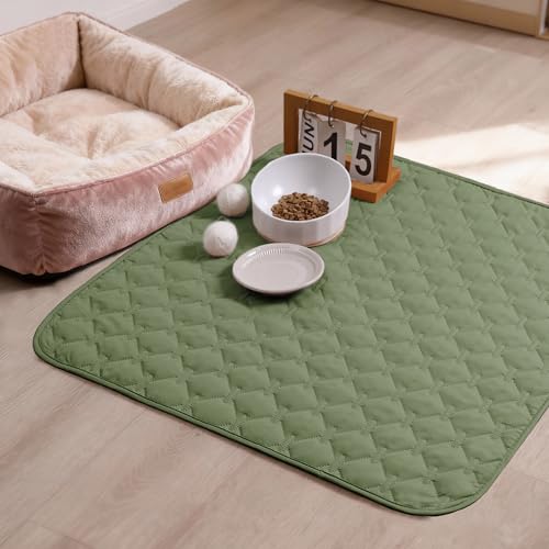 gogobunny Waterproof Armchair Covers for Pets, Anti Hair and Easy Care - color: Dark Green/Light Green, size: 30x30 Inch (Pack of 1)