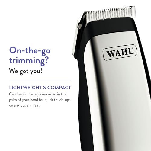 Wahl Professional Animal Equine Super Pocket Pro Trimmer | Ideal for Trimming Horse Ears, Eyes, Whiskers and Muzzle, Small and Concealable in Your Hand, Perfect for Quick Touch-Ups
