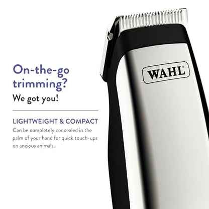 Wahl Professional Animal Equine Super Pocket Pro Trimmer | Ideal for Trimming Horse Ears, Eyes, Whiskers and Muzzle, Small and Concealable in Your Hand, Perfect for Quick Touch-Ups
