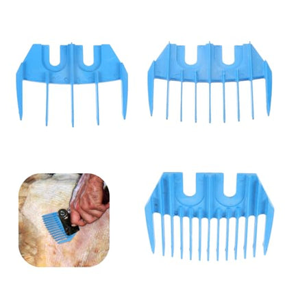 3 PCS Electric Wool Shears Professional Trimmer Guide