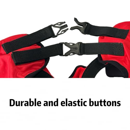 Adjustable Horse Fly Masks - Focus Aid for Racing & Training,Super Comfort Stretchy Equestrian Eye mask Large Eye Space with UV Protection Soft on Skin with Breathability (RED) - color: RED
