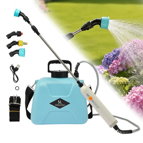 SunSettler 5L Electric Garden Sprayer with Telescopic Wand - size: 5L