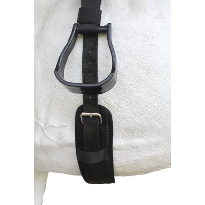 Horse Western Lightweight Neoprene Padded Bareback Saddle Pad 39186 - color: Black, size: Pad: 24" L x 36" W