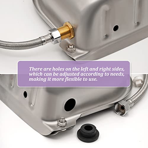 Automatic Dog Water Bowl with Brass Float Valve and Drain Hole