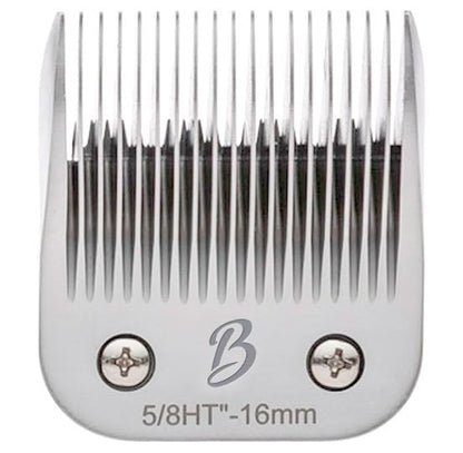 Detachable A Series 5/8 Blade Dog Grooming Cut Length 5/8" - 16mm Ideal for Large Trimming Areas Japanese Carbonized Steel Dog 16mm Replacement Blades | Compatible A5 Series(5/8HT) - color: 58HT (5/8" - 16mm)