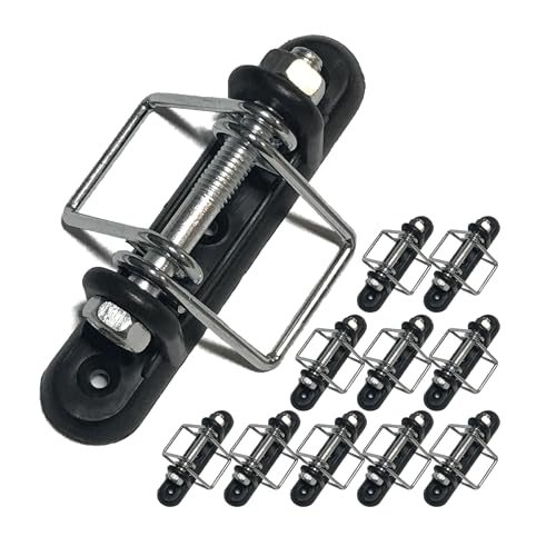 KuGuo Electric Fence Tape Connector, 10 Pack for Polytape Repair