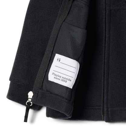 Columbia Youth Infant Steens Mountain II Fleece Jacket - color: Black, size: 12-18 Months