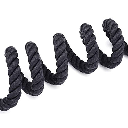 Mile High Life Dog Leash Braided Cotton Rope with Leather-Reinforced Ends - color: Dark Grey, size: 48 Inch-1/2"