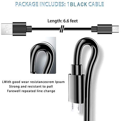 Micro USB Charging Cable Cord Wall Charger Compatible for Beats by Dr Dre Studio Solo Powerbeats 3 2 1 Wireless Headphone, Sony SRS-XB41 XB12 XB20 XB21 XB22 XB31 XB32 XB01 XB10, SRS X3 X2 Speaker 3FT - size: 3.3 Feet