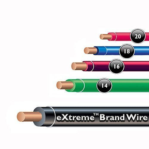 1000 Feet of Extreme Dog Fence's Heavy Duty Polyethylene Coated 20 Gauge Heavy Duty Pet Containment Wire - Compatible with Any Brand Dog Fence System or Any Application that Uses Copper Tracer Wire - size: 1000 Feet