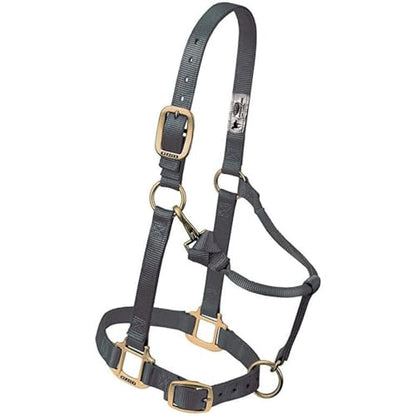 Original Adjustable Chin and Throat Snap Halter, 3/4" Weanling/Pony