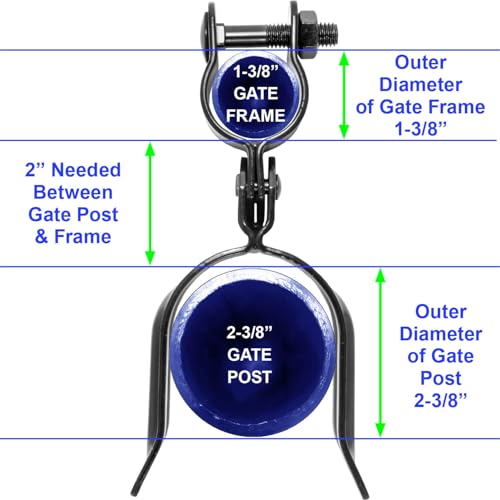 Black 1-3/8" x 2-3/8" Heavy Duty Fork Latch- Pressed Steel - Powder Coated - color: Black, size: 1-3/8" x 2-3/8"