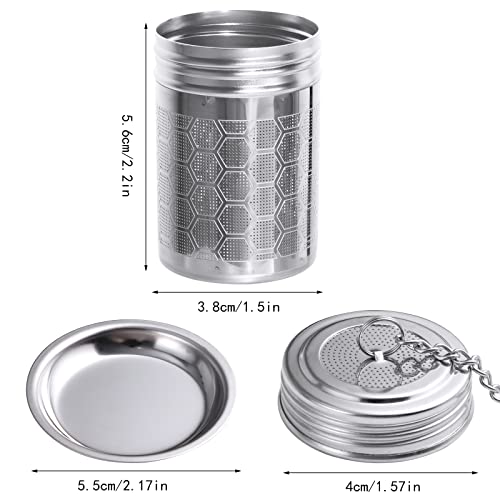 2 Pack Tea Infusers For Loose Tea, 304 Stainless Steel, 2 Inch - size: Small size only