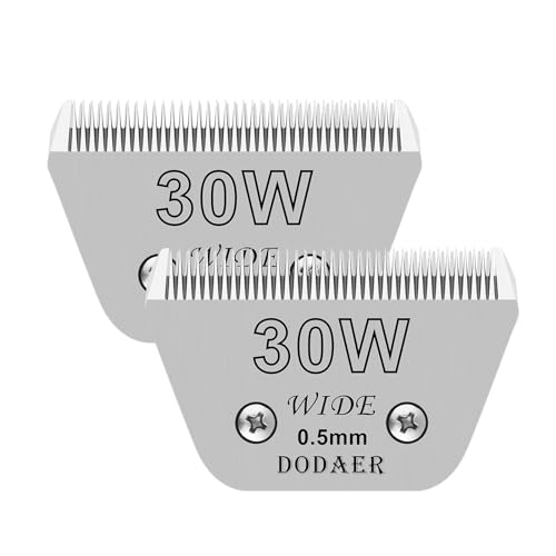 30W blades dog grooming Compatible with Andis,Oster A5,Wahl km10 Clippers - color: 30W 2PCS