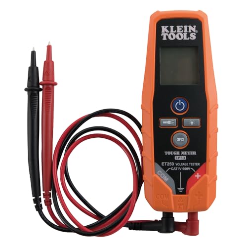 Klein Tools ET250 Voltage Meter, AC/DC Tester, Digital Multimeter, Low Voltage Tester with Batteries - style: AC/DC Voltage & Continuity