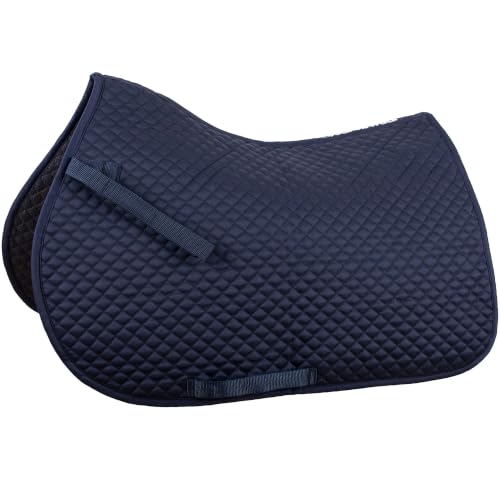Back on Track Mathilda All-Purpose Saddle Pad - color: Navy