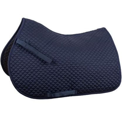 Back on Track Mathilda All-Purpose Saddle Pad - color: Navy