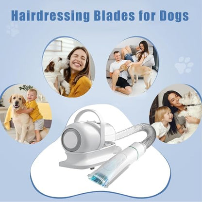 2PCS Replacement Blade for nebot P1 Pro Pet Grooming Kit & Vacuum Size-10 Cut Length 1/50"(0.5mm),Made of Ceramic Blade & Stainless Steel Blade