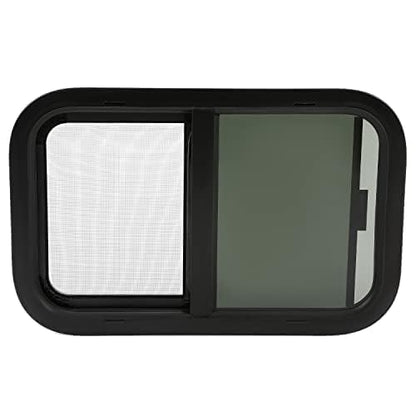 KUAFU 24" W x 15" H RV Window for Camper Teardrop Cargo Horse Trailer