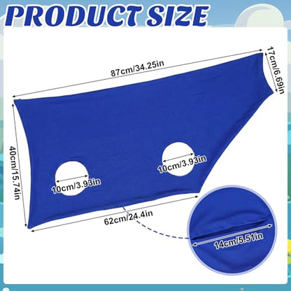 Hsei Spandex Goat Tube for Show Goats Show Livestock Supplies Goat Covers & Blankets(Large) - size: Large