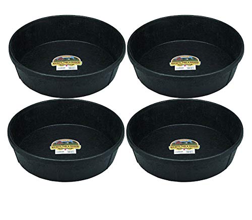 PAN FEED RUBBER 3 GALLON - 4 pack