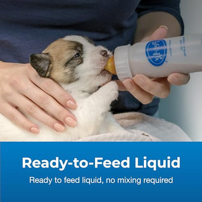 Pet-Ag Goat’s Milk Esbilac Liquid - 11 oz - Ready-to-Feed Puppy Formula with Vitamins, Minerals, and Trace Nutrients for Puppies Newborn to Six Weeks Old - for Sensitive Digestive Systems - size: 11 Oz (Pack of 1)