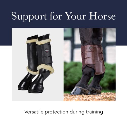 LeMieux ProShell Brushing Horse Boots - Protective Gear and Training Equipment - Equine Boots, Wraps & Accessories - color: White