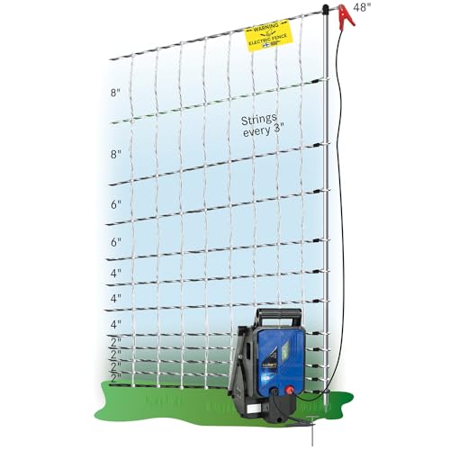 Premier 1 PoultryNet® Electric Fence for Chickens – 48"H x 164'L